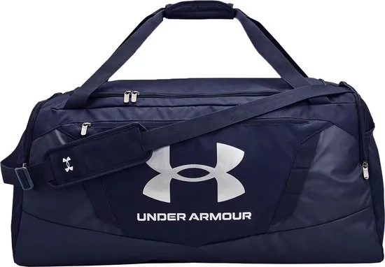 Donkerblauwe Under Armour Undeniable 5.0 duffel met schouderband